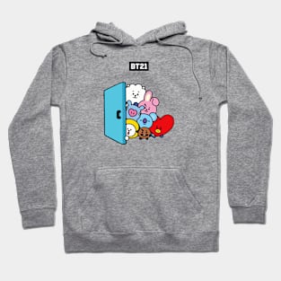 bt21 bts exclusive design 2 Hoodie